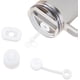thumbnail image 2 of Paquete de 3 tapones de silicona a prueba de derrames, compatibles con vaso Stanley Quencher H2.0 de 40/30/20 oz, kit de sello de silicona a prueba de fugas, que incluye 1 * cubierta de pajita, 1 * se, 2 of 4