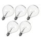 thumbnail image 3 of 5 PCS LED Bulbs Light Bulb Oil Diffuser Mini Warmer Bulb Lamp Wax Warmer Clear Globe Led Light Bulbs Fragrance Wax Diffuser Bulb, 3 of 3