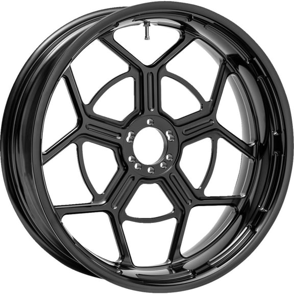 Arlen Ness 18" x 5.5" Speed 5 Forged Black Rear Wheel (71-516)