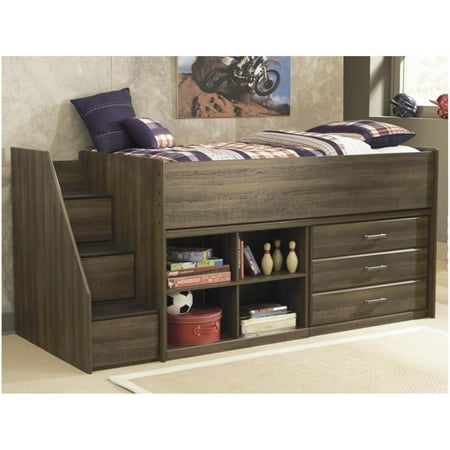 Frames and Rails Twin Roll Slat Brown Frames and Rails Twin Roll Slat Brown
