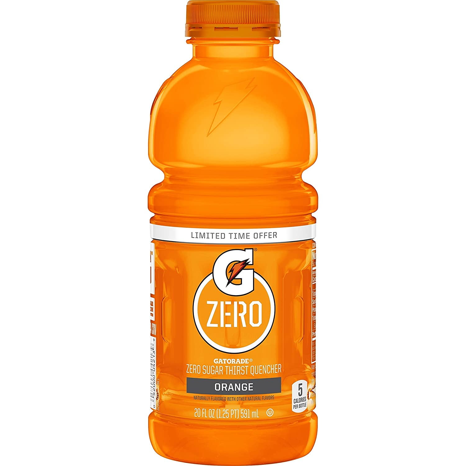 Gatorade Zero, Orange, 20 oz 12 pk