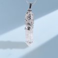 thumbnail image 3 of Collar de cristal de cuarzo natural Colgante de punto hexagonal Reiki Chakra Tratamiento Tmvgtek Para estrenar, 3 of 8