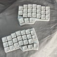 thumbnail image 3 of CORNE V4 Split Ergonomic Keyboard, 46-Key 40% Layout Low Profile Wireless Mechanical Keyboard with Hot-Swappable Switches, RGB Backlight, QMK/VIAL Programmable, 3 of 5