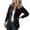 Black, variant on Vedolay Blazer Jackets for Women Plus Size Casual Lightweight Cardigan Blazer Jackets Of Female Navy,XL