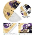 thumbnail image 2 of FMSHPON Cute Halloween Owl Xmas Christmas Tree Skirt Stand Mat for Holiday Party Decoration Indoor Outdoor 48 inches, 2 of 6