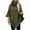 DT--Army Green, variant on DailyTrove Women's Turtleneck Knit Poncho, Long Sleeve, Casual Lounge & Outdoor Wear, Soft Wool Blend, Plus Size Friendly