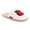 Apple Picking, variant on Women's Punch Needle Fall Halloween Novelty Scuff Slipper