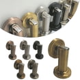 thumbnail image 5 of Jinget 1pcs Butée de Porte en Acier Inoxydable Magnétique Anti-collision Coupe-Vent Support de Sol Protecteur de Mur Matériel Maison bronze Rouge, 5 of 5