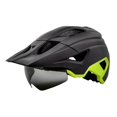 thumbnail image 4 of Casco de bicicleta para adultos, casco de ciclista de tamaño 57cm-62cm, tamaño ajustable para motorista, casco de bicicleta de montaña para hombres y Amarillo negro, 4 of 8