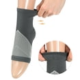 thumbnail image 3 of Unique Bargains 1 Pair Ankle Support Braces Adjustable Breathable Ankle Wrap Brace for Sports Running Gray Size L, 3 of 6