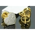 thumbnail image 2 of K-KED Gold Square Cube zircon Stud Earrings for Men Women Wedding Delicate Jewelry Gift A Pair-Style 13, 2 of 6