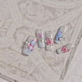 thumbnail image 2 of Butterfly Nail Art Stickers – 5D Embossed Self-Adhesive Nail Decals with Iridescent Glitter Effect, Colorful Butterfly Charms for DIY Manicure Decorations, 2 of 8