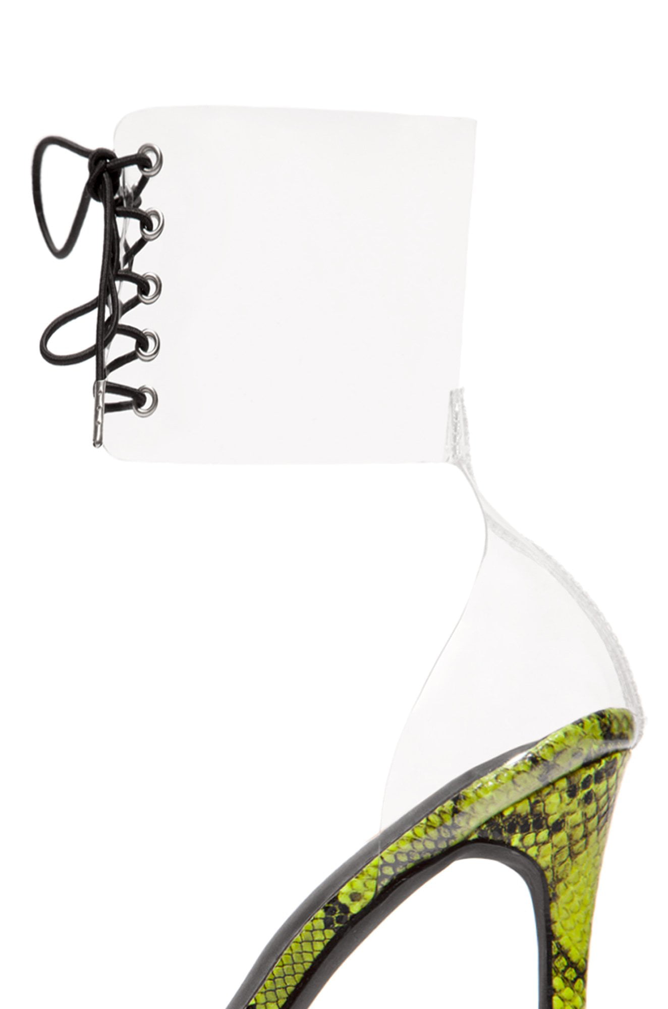Cape Robbin | Shoes | Transparent Neon Yellow Heels | Poshmark