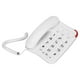 thumbnail image 5 of Teléfono con cable para personas mayores, teléfono con botones grandes 3 Teléfono fijo con cable Teléfono con botones grandes compacto y liviano, 5 of 8