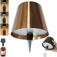 thumbnail image 1 of HomeNest Wireless Wine Bottle Lamp Head Portable LED Wireless Wine Bottle Lamp With 3 Modes Dimming Rechargeable Control Wine Bottle Suitable For Any Wine Bottle ( Lamp Shade), 1 of 1