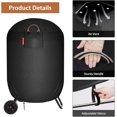 thumbnail image 4 of [2026 Upgraded] 900D Heavy Duty Round Fire Pit Cover 41-44 Inch Waterproof UV Resistant Tear Resistant Fading Resistant Outdoor Firepit Cover, 4 of 10