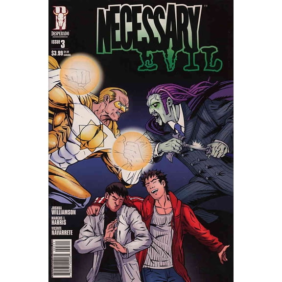 Necessary Evil #3 VF ; Desperado Comic Book