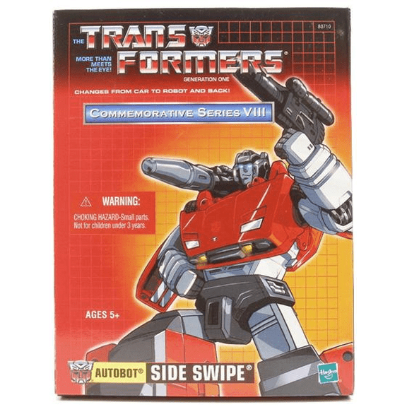Transformers G1 Sideswipe | The Transformers Generation One Commemorative Series