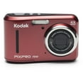 thumbnail image 2 of Kodak PIXPRO FZ43 Digital Camera (Red) + Extra Battery +Tripod + Case -64GB Kit, 2 of 7