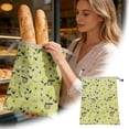 thumbnail image 2 of zhangmingg Reusable Beeswax Food Wraps for Sustainable Kitchen Storage and Keeping Bread Fresh Eco Friendly Alternative, 2 of 4