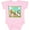 AD-Pink, variant on Inktastic I'm Two Farm Animals Wearing Birthday Party Hats Boys or Girls Baby Bodysuit