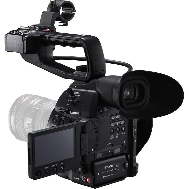 Canon EOS C100 Mark II Cinema EOS Camera with Dual Pixel CMOS AF ...