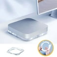 thumbnail image 2 of asddcavvf Support de Base en Acrylique Transparent Base de Dissipation de Chaleur Transparente Support de Bureau, 2 of 8