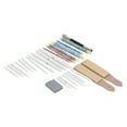 thumbnail image 1 of Sandpaper Sharpener,28pcs Blending Stumps Set Blending Stumps Blending Stumps Set Smooth Operation, 1 of 9