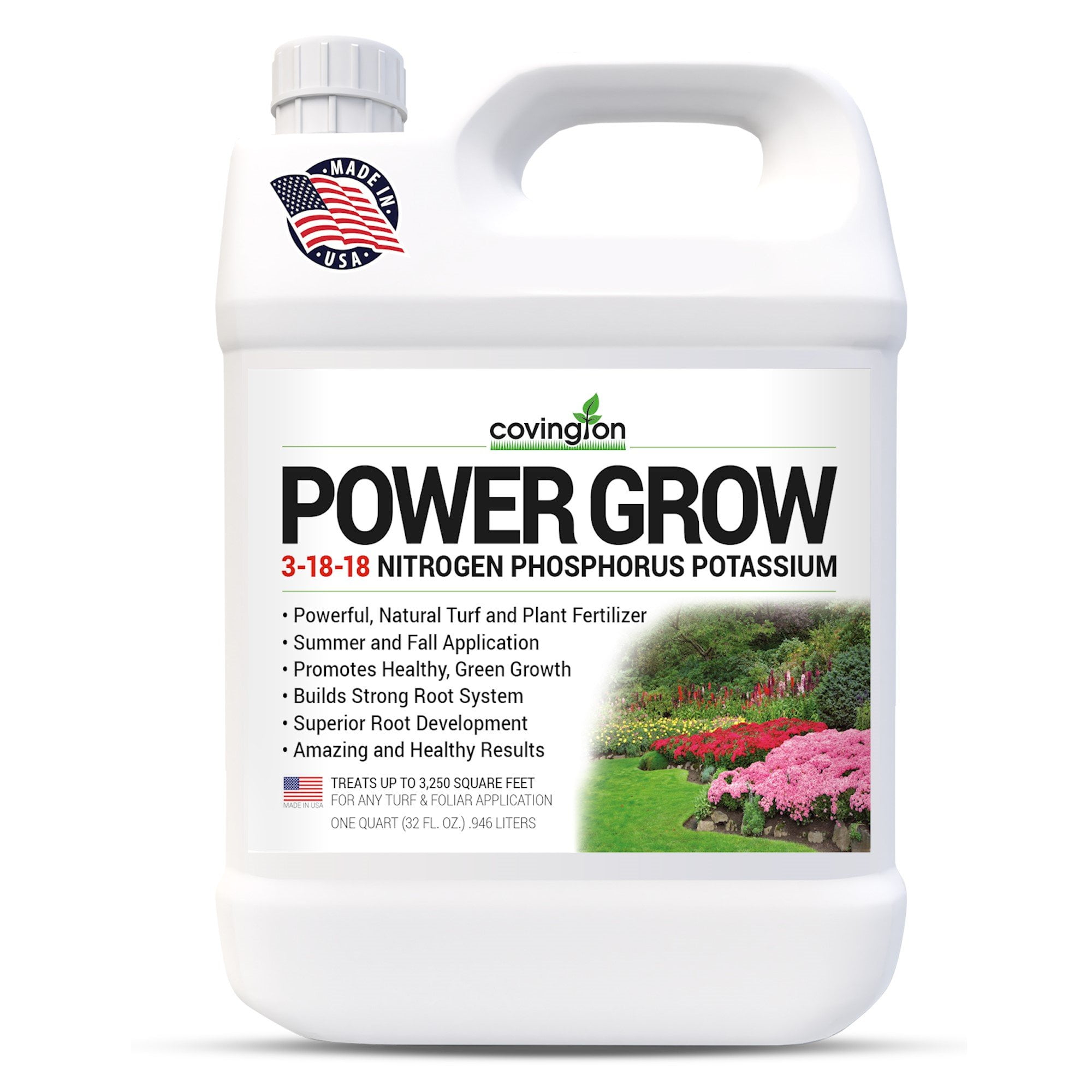 Liquid Lawn Fertilizer, 3-18-18 NPK Grass Fertilizer, Premium Lawn and