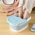 thumbnail image 3 of Lavabo plegable para baño de pasteles, lavabo plegable para baño de pastelas para bañera para niños, cubo plegable para baño de pastel para para masaje infantil, niño pequeño y, 3 of 7
