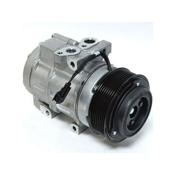 A/C Compressor - Compatible with 2011 - 2016 Ford F-550 Super Duty 6.7L V8 VIN T Turbocharged OHV Diesel 2012 2013 2014 2015