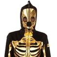 thumbnail image 3 of Disfraz Tipsy Elves, mono dorado con forma de esqueleto para mujer, talla M, 3 of 6