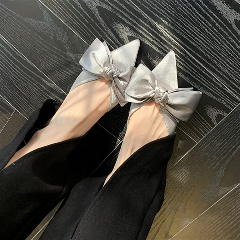 Summer Rhinestone Mules Shoes Fairy Pointed Flat Sandals Summer Rhinestone Mules Shoes Fairy Pointed Flat Sandals