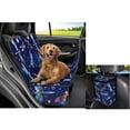 thumbnail image 4 of Pzuqiu Blue Dragonfly Dog Seat Cover for Back Seat Scratch Proof Washable Backseat Cover with Hanging Car Trash Can Puppy Triangle Bib Pack of 3, 4 of 6