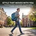 thumbnail image 2 of rickyh style Printed Laptop Backpack for School & College Teens, 2 of 6