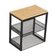 thumbnail image 5 of Soporte para lavadora portátil, olla arrocera, freidora de aire, estante multiusos para lavandería negro, 5 of 9