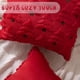 thumbnail image 4 of Funda De Almohada Juego de 2 fundas de cojín navideñas de 45x45 cm (18x18 pulgadas), rojas, de imitación de lana, para sofá, cama o porche. Rkxzt, 4 of 9