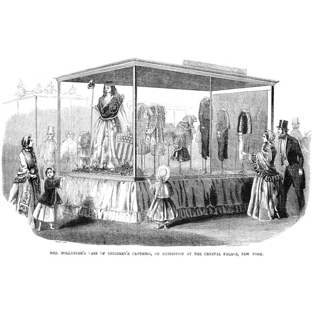 Crystal Palace 1853 Nmr Hollanders Case Of Childrens Clothing On Exhibition At The Crystal Palace New York During The Ex Walmart Com Walmart Com Crystal Palace 1853 Nmr Hollanders Case Of Childrens Clothing On Exhibition At The Crystal Palace New York During The Ex Walmart Com Walmart Com