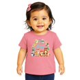 thumbnail image 6 of Wild One Wreath with Woodland Animals T-Shirts for Baby Girls and Boys, Natural Shirt, 12M, 6 of 8
