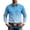 (New22)Sky Blue, variant on Thousandth Men's Classic Western Shirt Casual Gradient Long Sleeve Shirts Fashion Durable Button Down Tops Men's Daily Style
