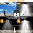 thumbnail image 3 of Solar Lights Outdoor Super-Bright 250 LEDs - LED Solar Motion Sensor Lights Outdoor, 3 of 8