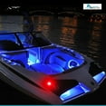 thumbnail image 6 of MARINE CITY 3-Inch Flush Mount Blue LED Caution Light, 12V 18W  304 Stainless Steel, Waterproof, Durable, Easy to Install for Yachts, Boats, Ships, RVs Pack of 1, 6 of 7