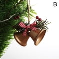 thumbnail image 5 of Christmas Bell With Bow Hanging Ornament Bauble Pendants Home Xmas Tree Decor, 5 of 9