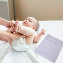 GOOHOCHY 1Pcs TPU Diaper Storage Bag for Short Trip 13.36x11.79x0.79 Inch