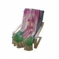 thumbnail image 4 of Magic Soft Flannel Fleece Throw Blanket, Fantasy Fairy Tale Princess Castle Pixie in Sky Fictional Dream Kingdom, Cozy Plush for Indoor and Outdoor Use, 70" x 90", Green Pink, by Ambesonne, 4 of 6