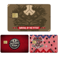 thumbnail image 2 of Fashion Defqon1 Music Card Stickers Decals 4pcs PVC Card Skin Credit Card Cover Decoration Self-adhesive Protective Film, 2 of 9
