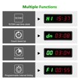 thumbnail image 3 of Minuteurs Programmables à Intervalles LED, 1,5 Pouces de Hauteur, Chronomètre, Compter Haut/bas pour Entraînement Entraînement Physique, 3 of 10