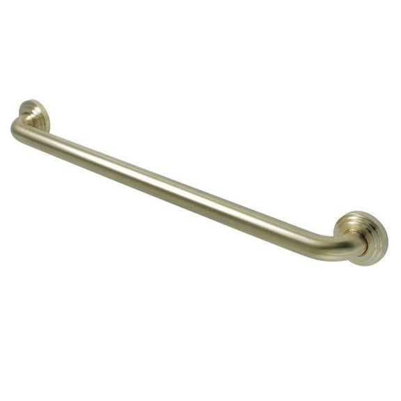 Brass  Milano 24'' Decorative Grab Bar  Brushed Brass