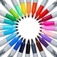 thumbnail image 3 of Sharpie Electro Pop Marcadores Permanentes, punto fino, 24 piezas colores surtidos Sharpie 1, 3 of 5