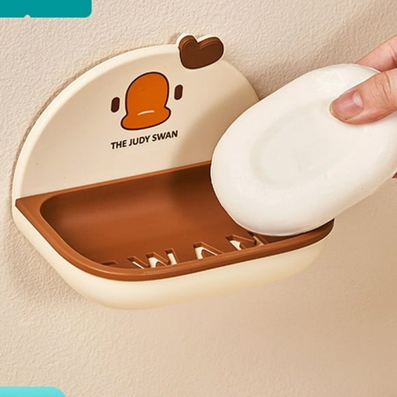 Caja de Jabón, Platón de Jabón Fácil de Usar Montado en la Pared Para Niños Para La Cocina del Baña